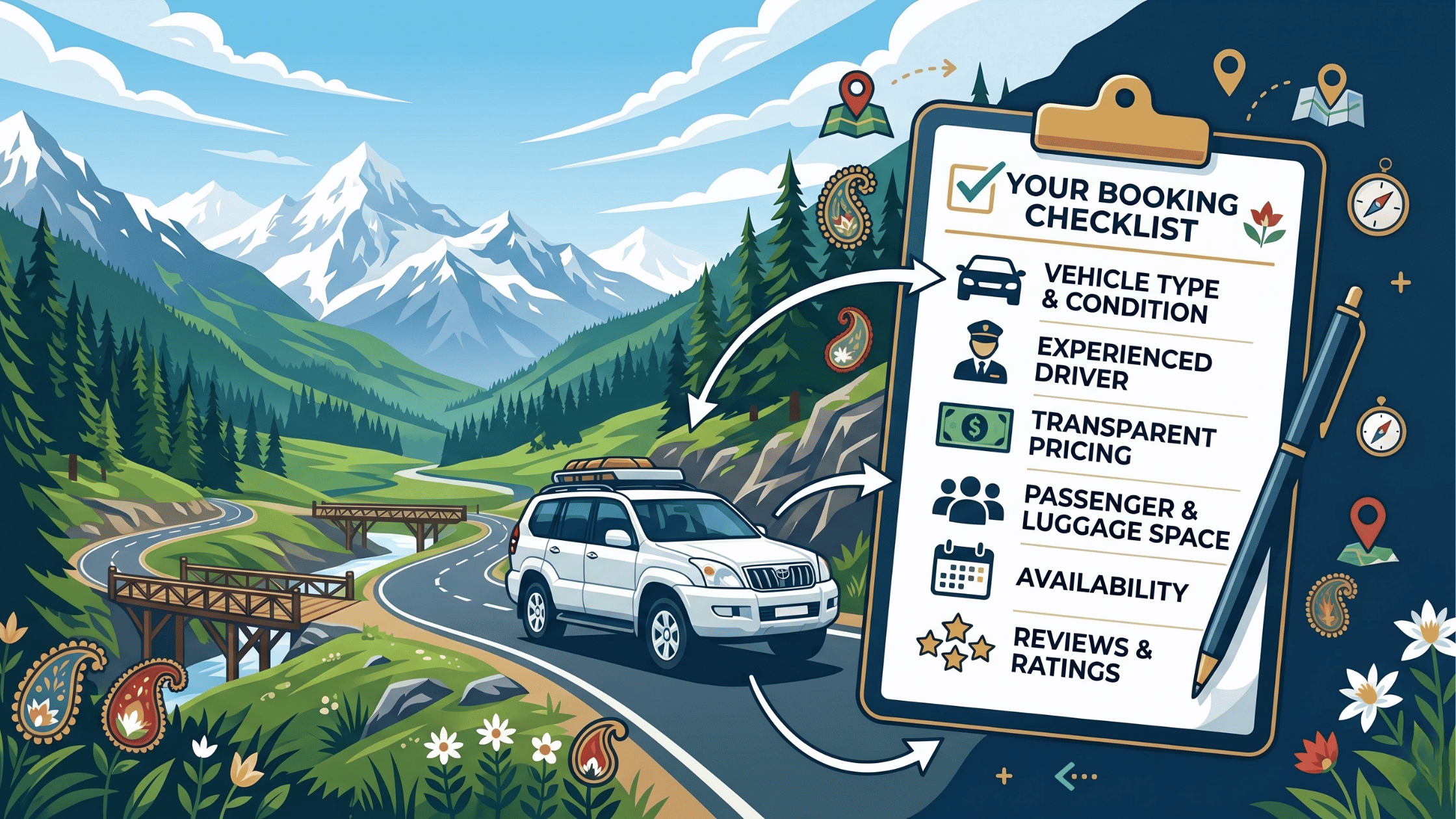 How to Book the Best Kashmir Cab Service