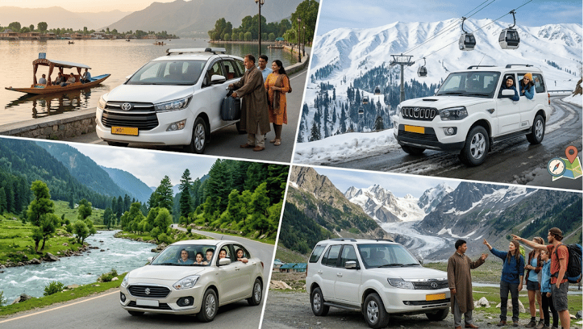 best cab service in Kashmir